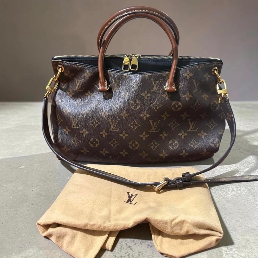 Louis Vuitton Pallas MM Monogram Bag